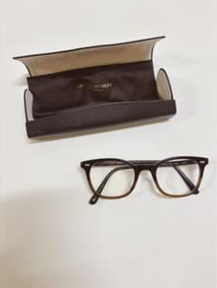 【最終値下げ】OLIVER PEOPLES ブラウン メガネ ケース付きのサムネイル