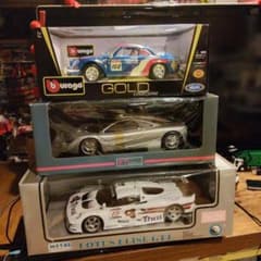 サンスター　エリーゼ、UTモデル　マクラーレン、ブラーゴ　アルピーヌ　3台セット サンスター エリーゼ、UTモデル マクラーレン、ブラーゴ アルピーヌ 3