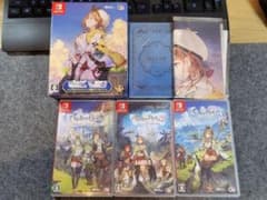 【Switch版】ライザのアトリエ1 2 3 セット-限定ダブルパックグッズ付き Switch版】ライザのアトリエ1 2 3 セット-限定ダブルパックグッズ付き