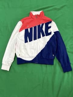 古着　NIKE ナイロンジャケット　ブルゾンのサムネイル