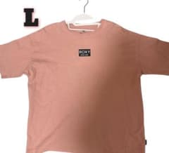 ROXY☆値下げ交渉可◎半袖Tシャツ Lサイズ ピンク カジュアルのサムネイル