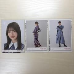 櫻坂46 中嶋優月 生写真 3枚セットのサムネイル