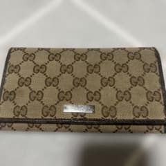 GUCCI GG柄 長財布 ロングウォレット　メンズ　レディース　ブラウンのサムネイル