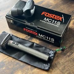 FOSTEX MC11S ステレオコンデンサーマイク 収納袋付 - メルカリ