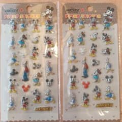 ミッキー＆フレンズ ぷくぷくシール 2枚セットのサムネイル