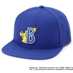 新品】横浜DeNAベイスターズ ポケモンコラボ キャップ ブルー - メルカリ