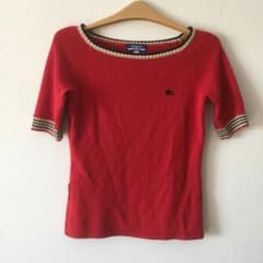 バーバリー○赤トップスのサムネイル