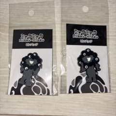 大阪・関西万博 ミャクミャク ピンバッジ 2種セット　黒ミャクミャクのサムネイル