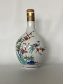 特級 サントリー エクセレンス 有田焼 錦鶏菊梅竹文 陶器ボトル