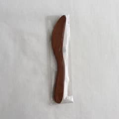 【未使用】バリ島 ASHITABA アシタバ 木製 バターナイフ カトラリーのサムネイル