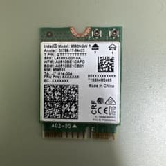 Intel 9560NGW WiFi/Bluetooth カードのサムネイル