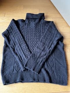 CIAOPANIC TYPY ブラックニットセーター Mのサムネイル