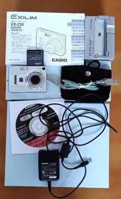 CASIO（カシオ） EXILIM EX-Z55 充電器セット - メルカリ