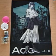 くら寿司　Ado　ガチャポン　缶バッジ　クリアファイルのサムネイル