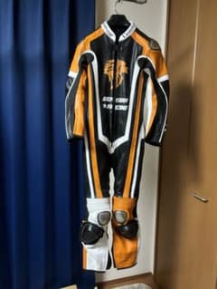 再出品　革ツナギ　レザースーツのサムネイル