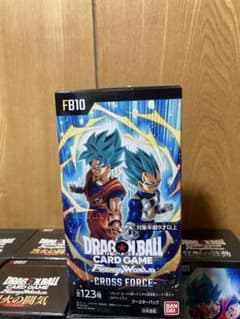 ドラゴンボール フュージョンワールド CROSS FORCE box テープ付