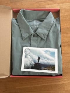 山と道UL Short Sleeve Shirt L Granite Greenのサムネイル