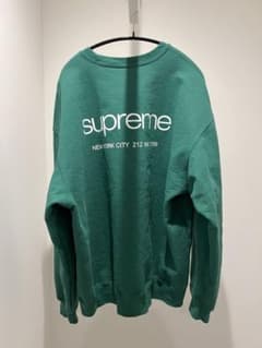 XL  緑 Supreme Nyc Crewneck Light Pineのサムネイル