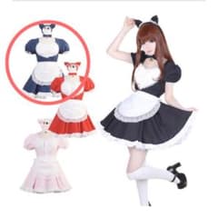 【値下げ中！】コスプレ　メイド　猫耳カチューシャ　鈴　紺　ネイビーのサムネイル