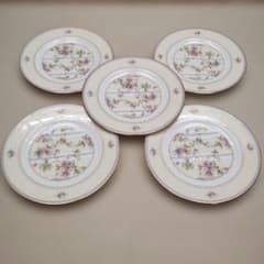 ★廃盤品、ノリタケ ローズパティオ 　 ケーキ皿⇒5枚セット ☆廃盤品、ノリタケ ローズパティオ ケーキ皿⇒5枚セット - メルカリ