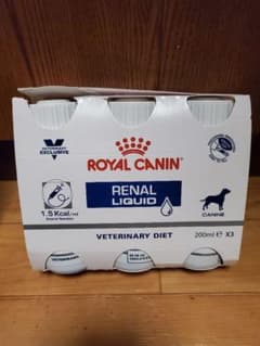 ロイヤルカナン　食事療法食　犬用　腎臓サポート　リキッド　200ml　3本のサムネイル
