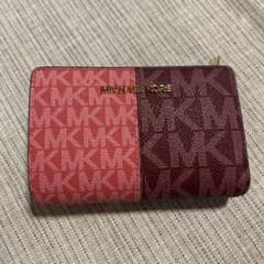 MICHAEL KORS 二つ折り財布 ピンク/ワインのサムネイル