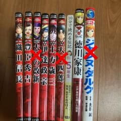 歴史の漫画や伝記のサムネイル