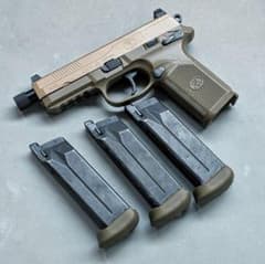 東京マルイ　fn57 　ガスガン マガジン3本付き　箱無し 東京マルイ FNX-45 ガスガン 本体 マガジン3本付 - メルカリ