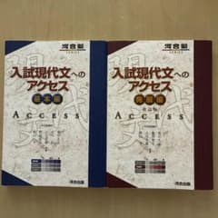 入試現代文へのアクセス 基本編・発展編 2冊セットのサムネイル