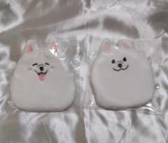 サモエド ふわふわ ポーチ セットのサムネイル