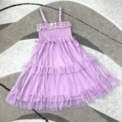 美品　ワンピース150  ラプンツェルのサムネイル