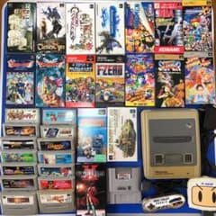 スーパーファミコン本体　ソフトセットのサムネイル