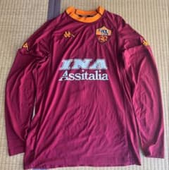 ASローマ　ユニフォーム　中田英寿　KAPPA製新品 イタリア製 ASローマユニフォーム 中田英寿 背番号8 kappa 00/01