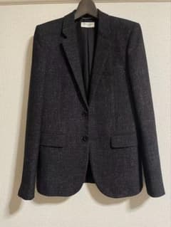 極美品 サンローラン　15AW 霜降り テーラードジャケット 44 極美品 サンローラン 15AW 霜降り テーラードジャケット 44 - メルカリ