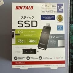 新品未開封 BUFFALO SSD-PUT1.0U3-BKC 1TB - メルカリ
