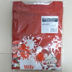 スプラトゥーンTシャツ　ポッキーチョコ　赤のサムネイル