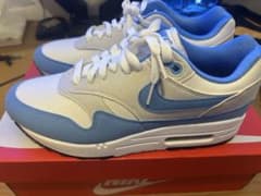 Nike Air Max 1 ホワイト/ブルーのサムネイル