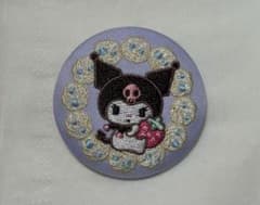 サンリオキャラクターズ 刺繍缶バッジ クロミのサムネイル