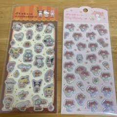 【新品】ぷくっとシール サンリオキャラクターズ・マイメロディ　ラメのサムネイル