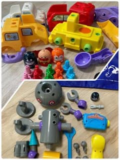 アンパンマン くみたてDIY ねじねじチェンジ! はたらくのりもの&だだんだんのサムネイル