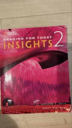 READING FOR TODAY INSIGHTS 2 第5版のサムネイル