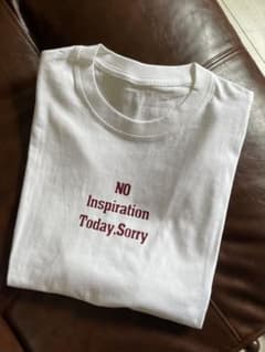 新品未使用　ロゴプリント Tシャツ　メッセージT ホワイトのサムネイル