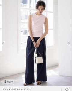 【新品】FLORE FLORE /イエナESME TANKタンクトップ　ピンク