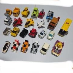 チョロQ・プルバックミニカー 27台セット（はたらく車、飛行機