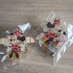 東京ディズニーリゾート ミニー ピンバッジ 2個セット - メルカリ