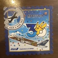 ANA ポケモンジェット 3０周年記念 ステッカーのサムネイル