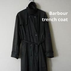 Barbour】希少 バブアー トレンチコート 90s 80s丈長め - メルカリ