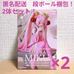 初音ミク　ぬーどるストッパー　桜ミク2023 にっこりver 2体セット！