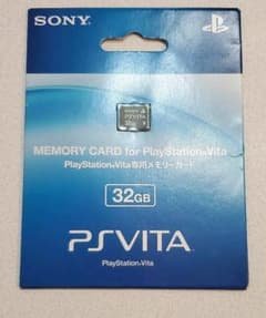 PS vita メモリーカード　32GB　新品未開封のサムネイル