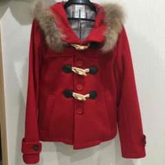 ページボーイ PAGEBOY★レッド 赤 ダッフルコートのサムネイル